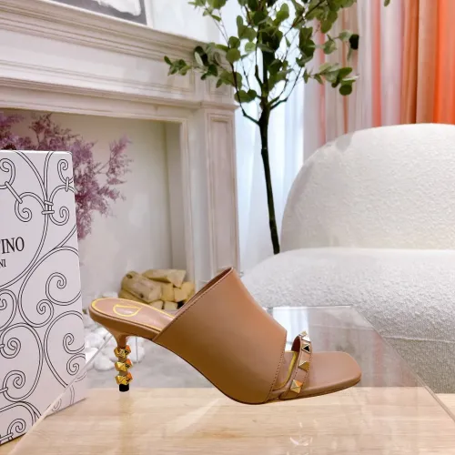 Replica Valentino Slippers For Women #1472564 $92.00 USD for Wholesale