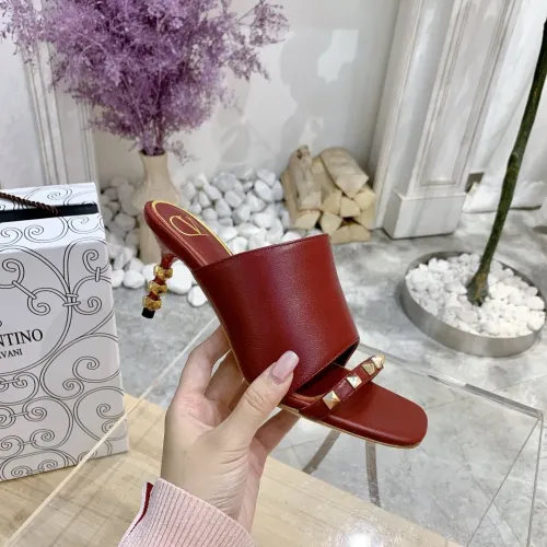Replica Valentino Slippers For Women #1472565 $92.00 USD for Wholesale