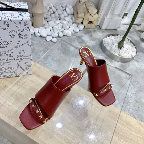 Replica Valentino Slippers For Women #1472565 $92.00 USD for Wholesale