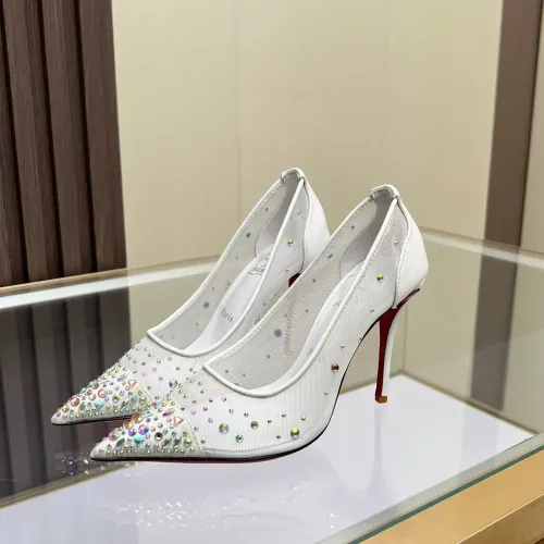 Cheap Christian Louboutin High-heeled shoes For Women #1472604, $$98.00 USD On Christian Louboutin High-heeled shoes