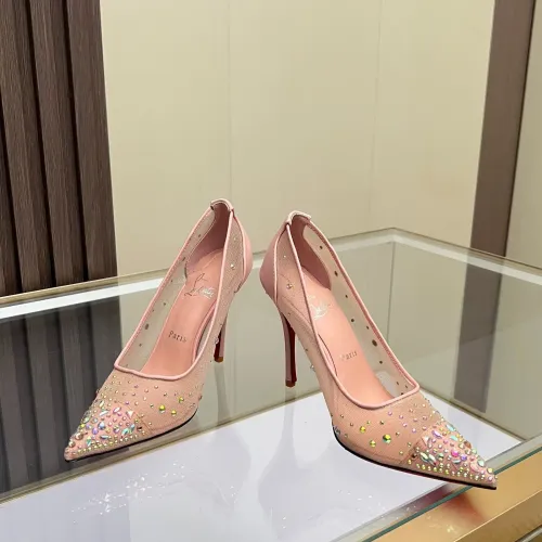 Replica Christian Louboutin High-heeled shoes For Women #1472605 $98.00 USD for Wholesale