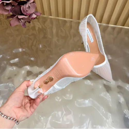 Replica AQUAZZURA High-heeled shoes For Women #1472607 $108.00 USD for Wholesale