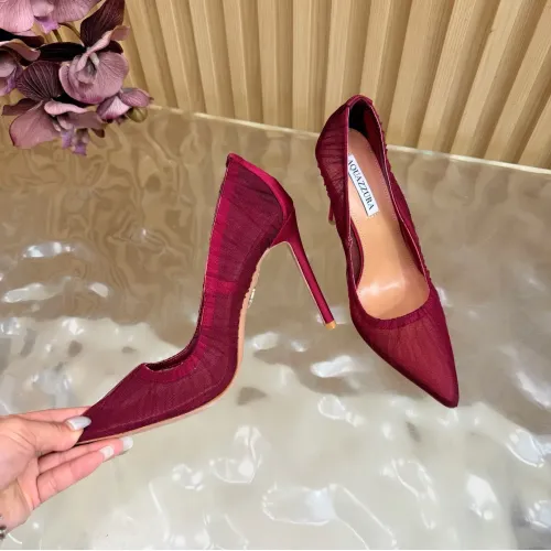 Replica AQUAZZURA High-heeled shoes For Women #1472608 $108.00 USD for Wholesale