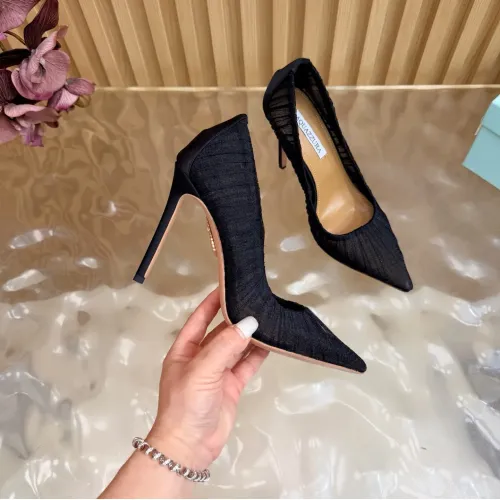 Replica AQUAZZURA High-heeled shoes For Women #1472609 $108.00 USD for Wholesale