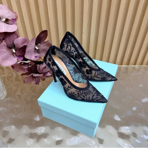 Replica AQUAZZURA High-heeled shoes For Women #1472614 $128.00 USD for Wholesale