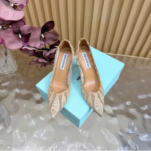 Replica AQUAZZURA High-heeled shoes For Women #1472615 $128.00 USD for Wholesale