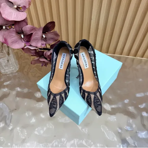 Replica AQUAZZURA High-heeled shoes For Women #1472616 $128.00 USD for Wholesale