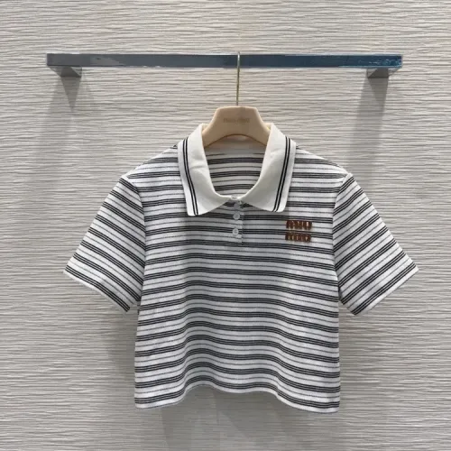 Replica MIU MIU Tracksuits Short Sleeved For Women #1472631 $80.00 USD for Wholesale