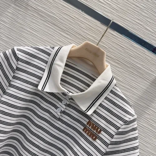 Replica MIU MIU Tracksuits Short Sleeved For Women #1472631 $80.00 USD for Wholesale