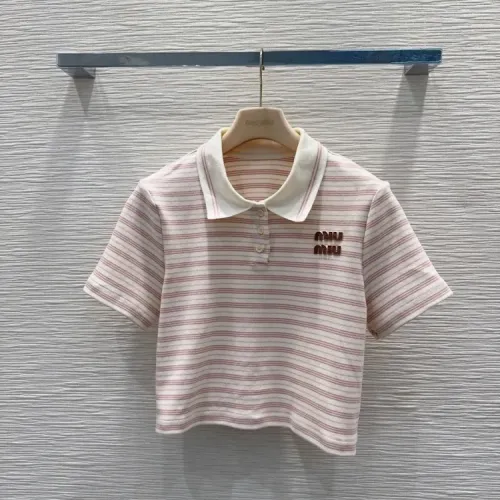 Replica MIU MIU Tracksuits Short Sleeved For Women #1472632 $80.00 USD for Wholesale