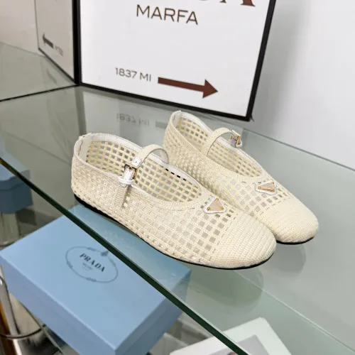 Cheap Prada Flat Shoes For Women #1472637, $$85.00 USD On Prada Flat Shoes