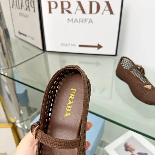 Replica Prada Flat Shoes For Women #1472647 $85.00 USD for Wholesale