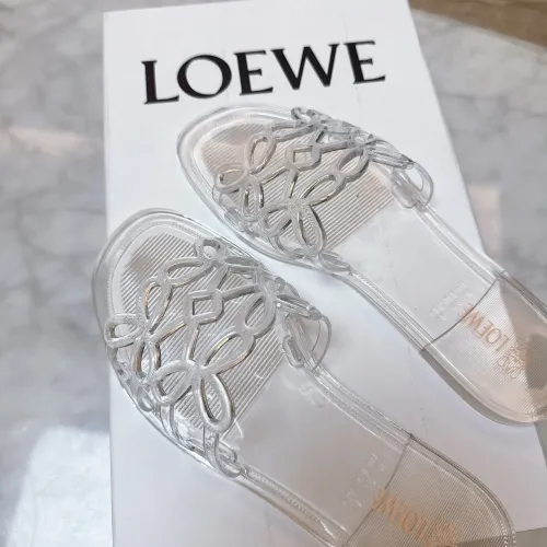 Replica LOEWE Slippers For Women #1472653 $52.00 USD for Wholesale