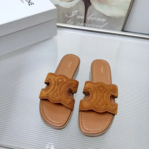 Replica Celine Slippers For Women #1472660 $85.00 USD for Wholesale