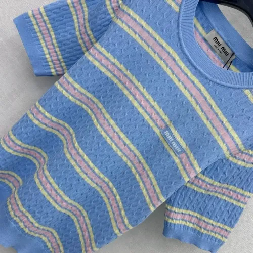 Replica MIU MIU T-Shirts Short Sleeved For Women #1472684 $88.00 USD for Wholesale