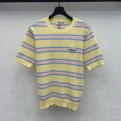 Cheap MIU MIU T-Shirts Short Sleeved For Women #1472685, $$88.00 USD On MIU MIU T-Shirts