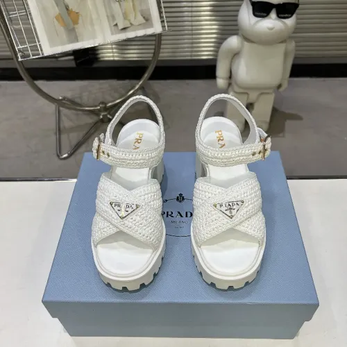 Replica Prada Sandal For Women #1472704 $115.00 USD for Wholesale
