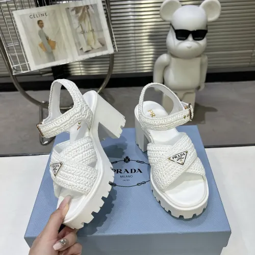 Replica Prada Sandal For Women #1472704 $115.00 USD for Wholesale