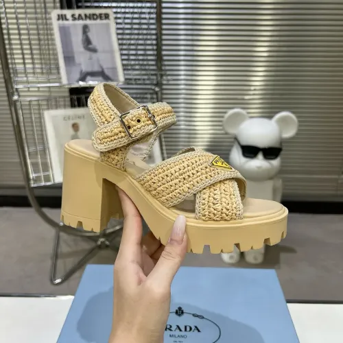 Replica Prada Sandal For Women #1472705 $115.00 USD for Wholesale
