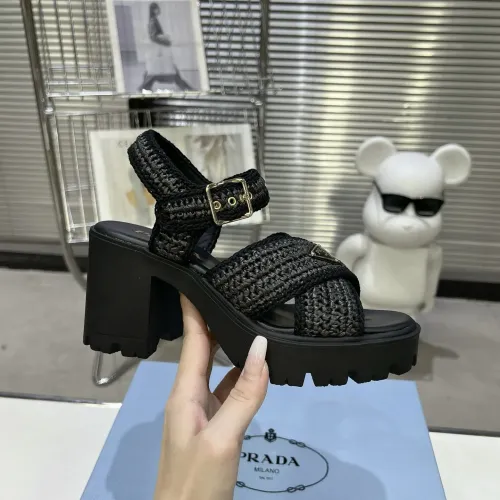 Replica Prada Sandal For Women #1472706 $115.00 USD for Wholesale