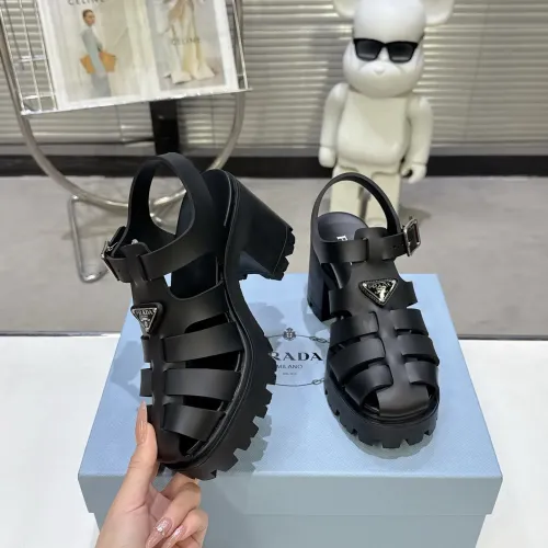 Replica Prada Sandal For Women #1472714 $96.00 USD for Wholesale