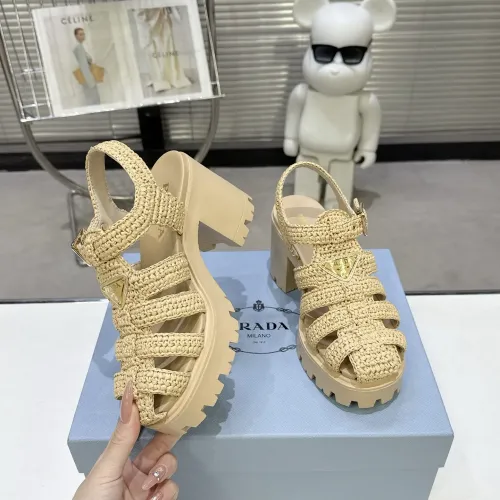 Replica Prada Sandal For Women #1472716 $125.00 USD for Wholesale