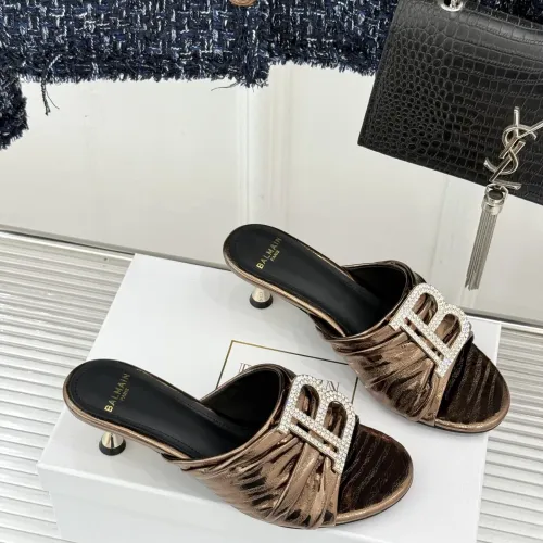 Replica Balmain Slippers For Women #1472721 $108.00 USD for Wholesale