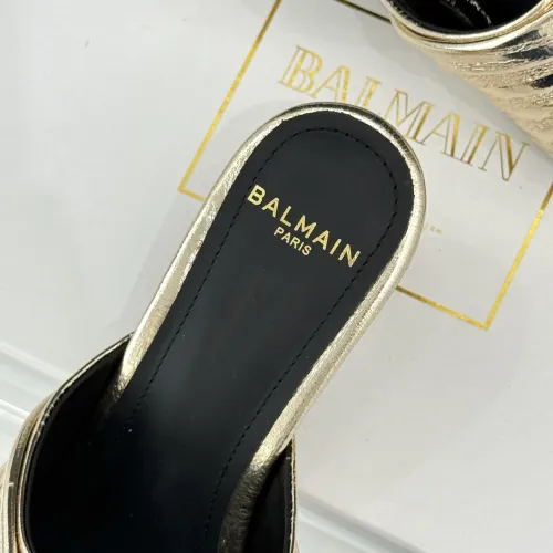 Replica Balmain Slippers For Women #1472722 $108.00 USD for Wholesale