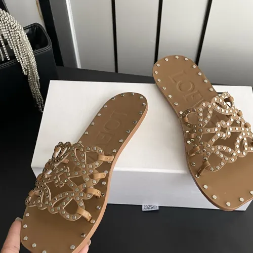Replica LOEWE Slippers For Women #1472758 $108.00 USD for Wholesale