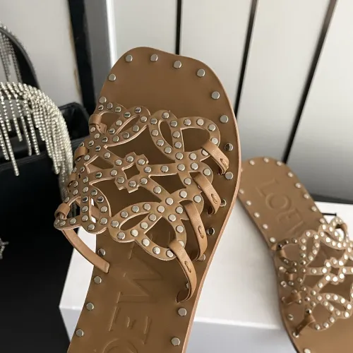 Replica LOEWE Slippers For Women #1472758 $108.00 USD for Wholesale