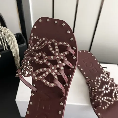 Replica LOEWE Slippers For Women #1472759 $108.00 USD for Wholesale