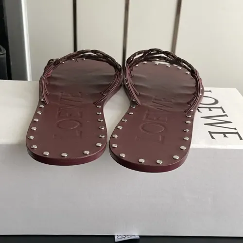 Replica LOEWE Slippers For Women #1472759 $108.00 USD for Wholesale