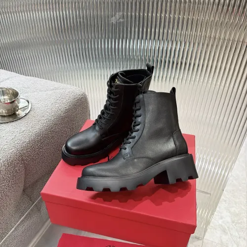 Replica Valentino Boots For Women #1472765 $115.00 USD for Wholesale