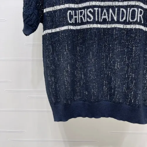 Replica Christian Dior T-Shirts Short Sleeved For Women #1472799 $82.00 USD for Wholesale