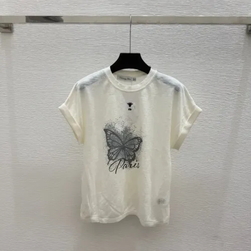 Cheap Christian Dior T-Shirts Short Sleeved For Women #1472800, $$82.00 USD On Christian Dior T-Shirts