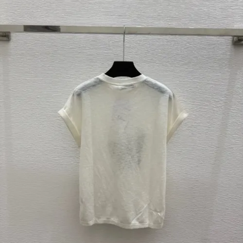 Replica Christian Dior T-Shirts Short Sleeved For Women #1472800 $82.00 USD for Wholesale