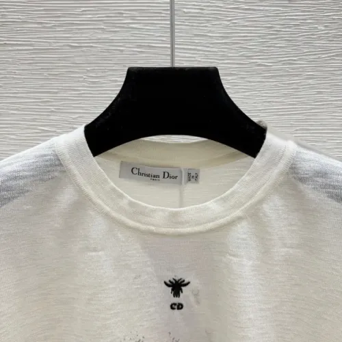 Replica Christian Dior T-Shirts Short Sleeved For Women #1472800 $82.00 USD for Wholesale
