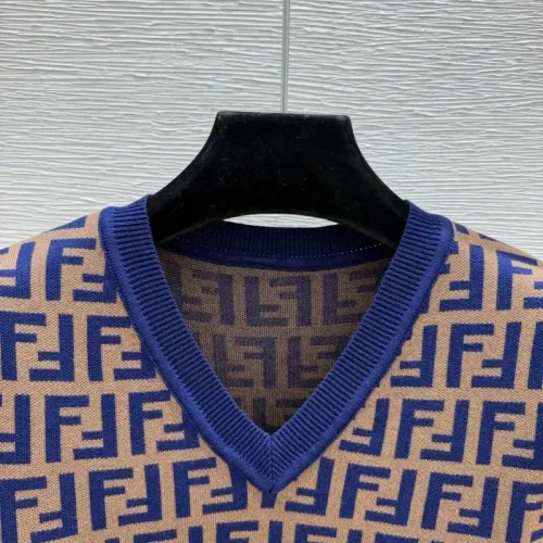 Replica Fendi Dresses Short Sleeved For Women #1472810 $88.00 USD for Wholesale