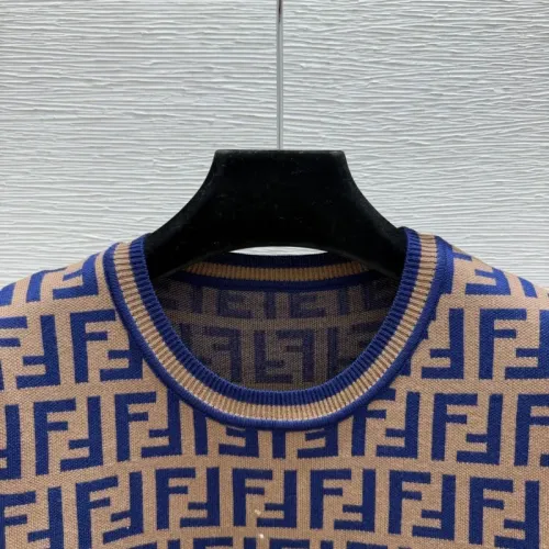 Replica Fendi Dresses Short Sleeved For Women #1472811 $88.00 USD for Wholesale