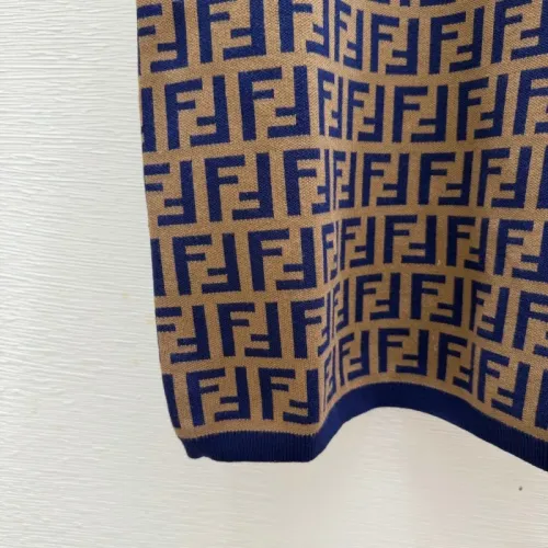 Replica Fendi Dresses Short Sleeved For Women #1472811 $88.00 USD for Wholesale