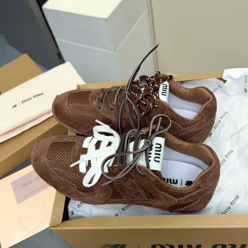 Replica MIU MIU Casual Shoes For Women #1472824 $105.00 USD for Wholesale