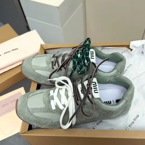 Replica MIU MIU Casual Shoes For Women #1472826 $105.00 USD for Wholesale
