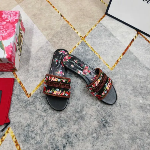 Cheap Dolce &amp; Gabbana D&amp;G Slippers For Women #1472829, $$125.00 USD On Dolce &amp; Gabbana D&amp;G Slippers