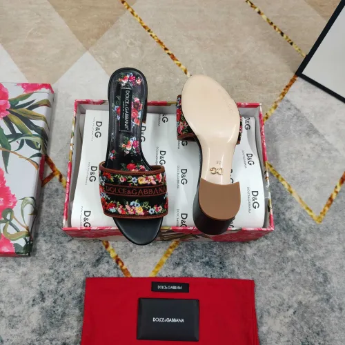 Replica Dolce & Gabbana D&G Slippers For Women #1472831 $125.00 USD for Wholesale