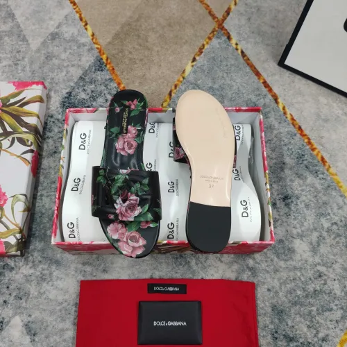 Replica Dolce & Gabbana D&G Slippers For Women #1472834 $135.00 USD for Wholesale