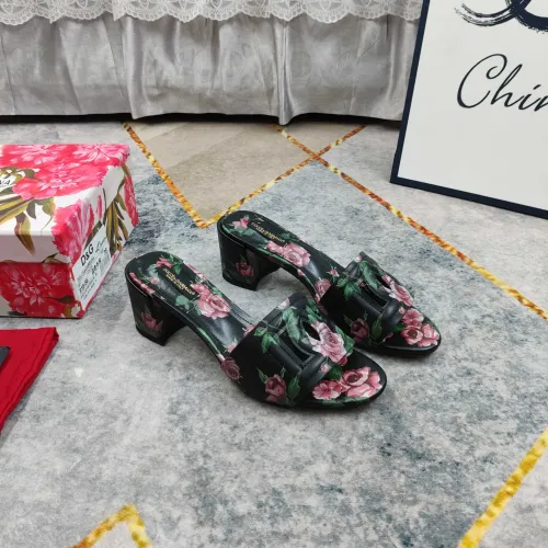 Cheap Dolce &amp; Gabbana D&amp;G Slippers For Women #1472837, $$135.00 USD On Dolce &amp; Gabbana D&amp;G Slippers