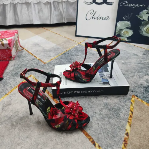 Replica Dolce & Gabbana D&G Sandal For Women #1472839 $128.00 USD for Wholesale
