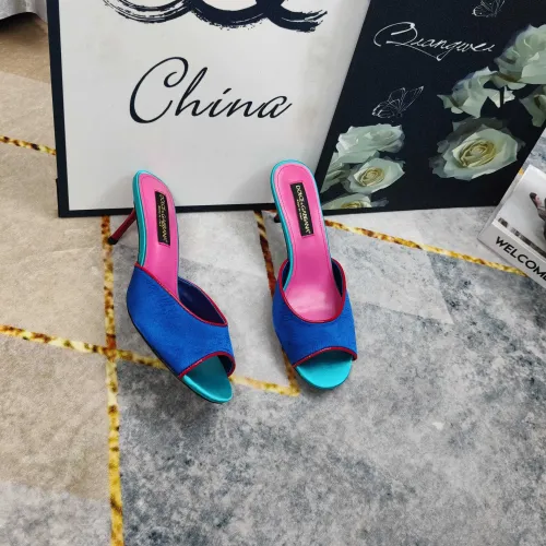 Replica Dolce & Gabbana D&G Slippers For Women #1472843 $115.00 USD for Wholesale
