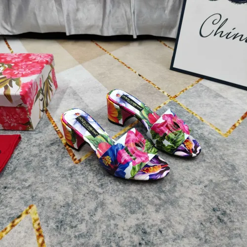Cheap Dolce &amp; Gabbana D&amp;G Slippers For Women #1472845, $$135.00 USD On Dolce &amp; Gabbana D&amp;G Slippers