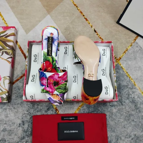 Replica Dolce & Gabbana D&G Slippers For Women #1472845 $135.00 USD for Wholesale